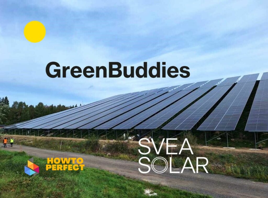 Greenbuddies & SVEA Solar Partnership: Advancing Swedish Solar Power